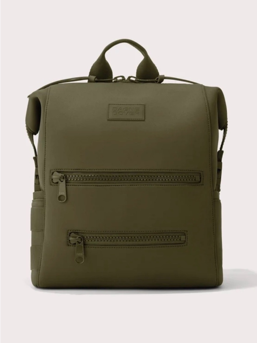 NWT DAGNE DOVER-INDI NEOPRENE DIAPER BACKPACK | Dark Moss | Medium